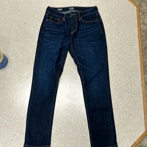 A.N.A, Skinny Crop Jeans, Size 2, Dark Stone Wash